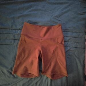 Women's Orange Shorts